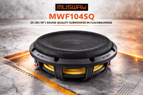 Subwoofer musway mwf104sq - mwf104sq, 25