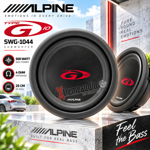 Alpine swg 1044 subwoofer - alpine, swg-1044